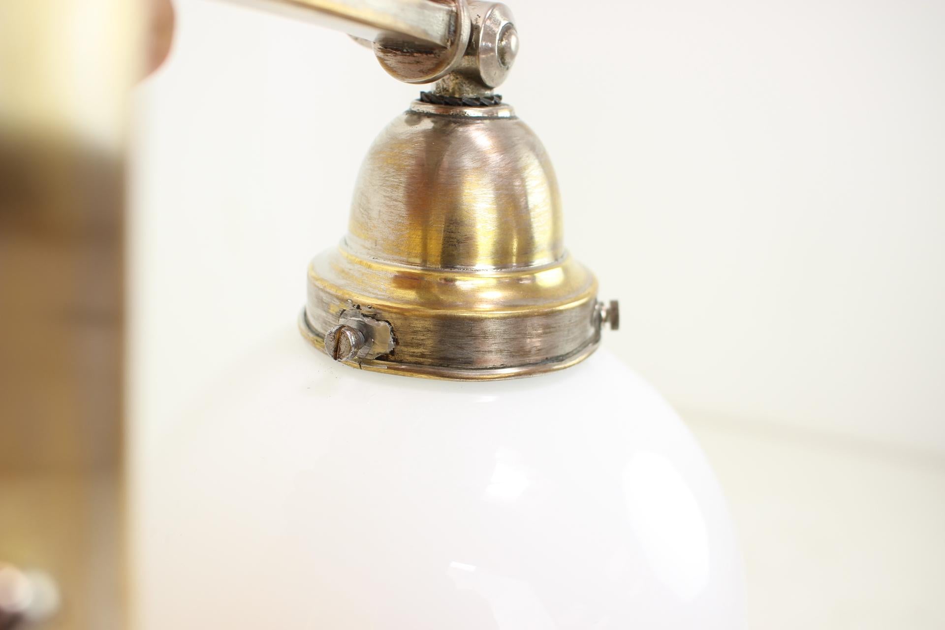 Art Deco Adjustable Wall Lamp, 1930's 5