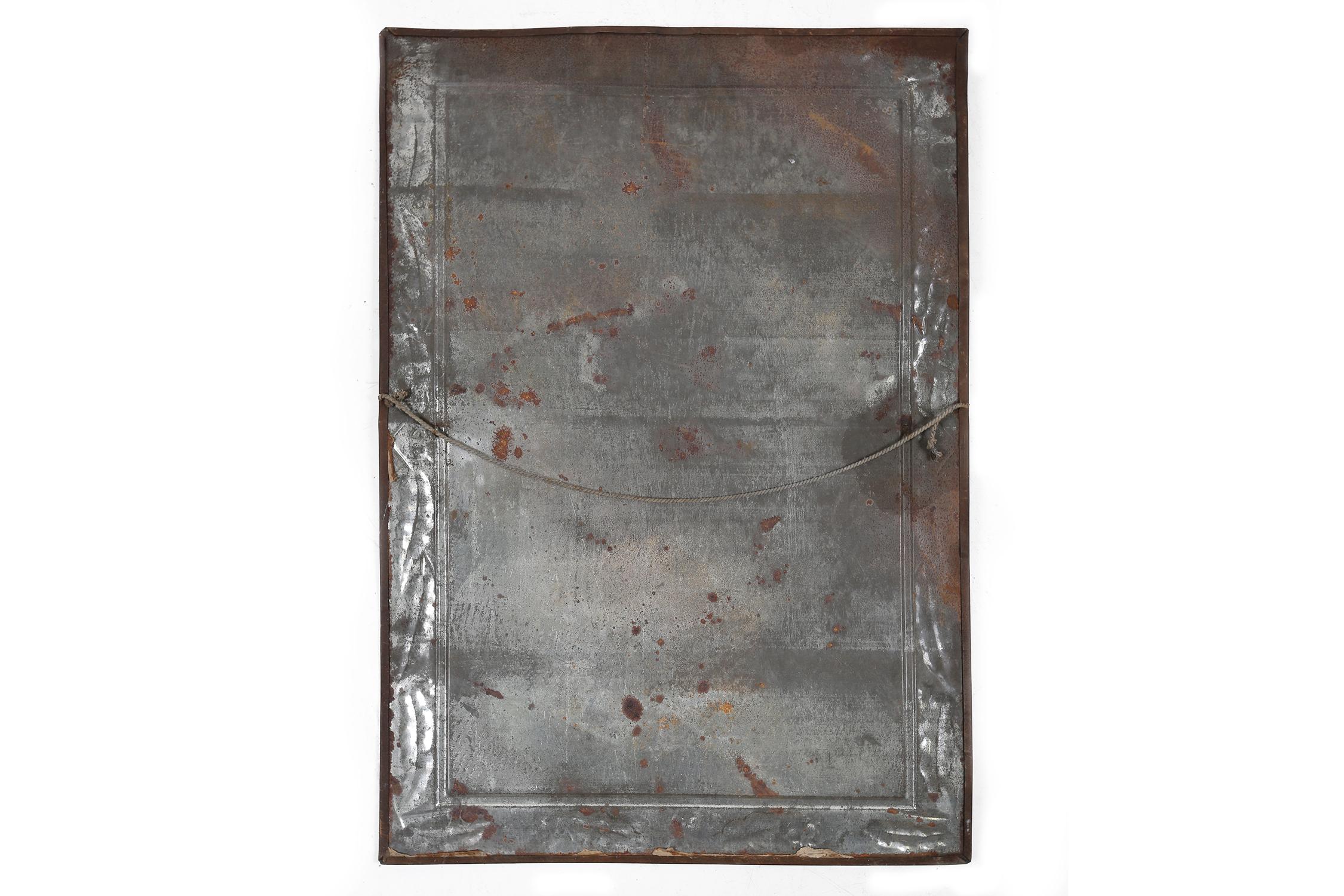 Art Deco Advertising sign “Prior” sigars on tinplate dated 1924, Italy For Sale 2