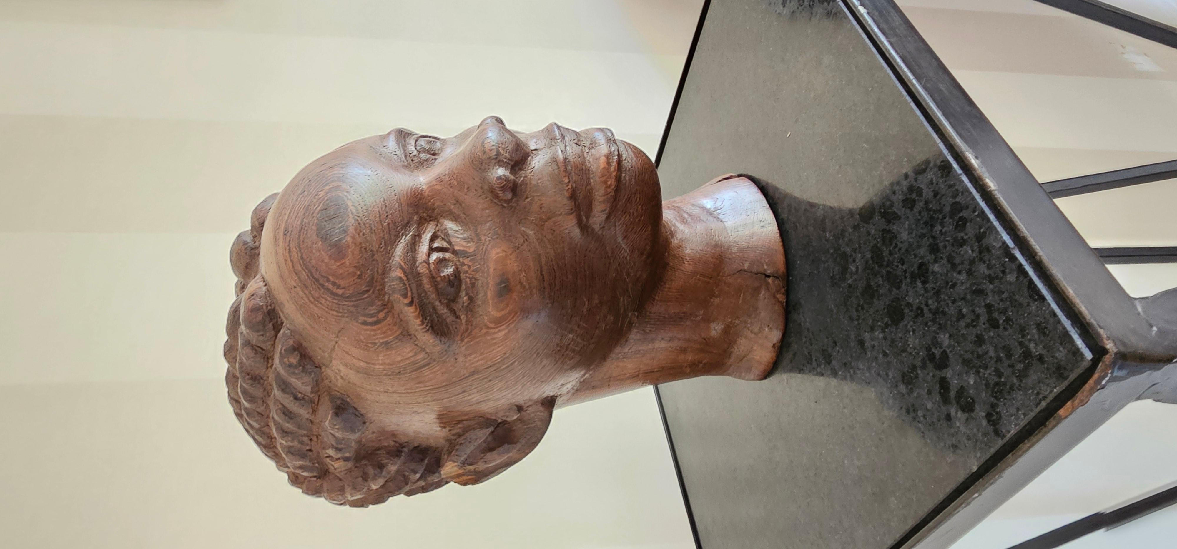Belga Busto africano Art Deco in vendita