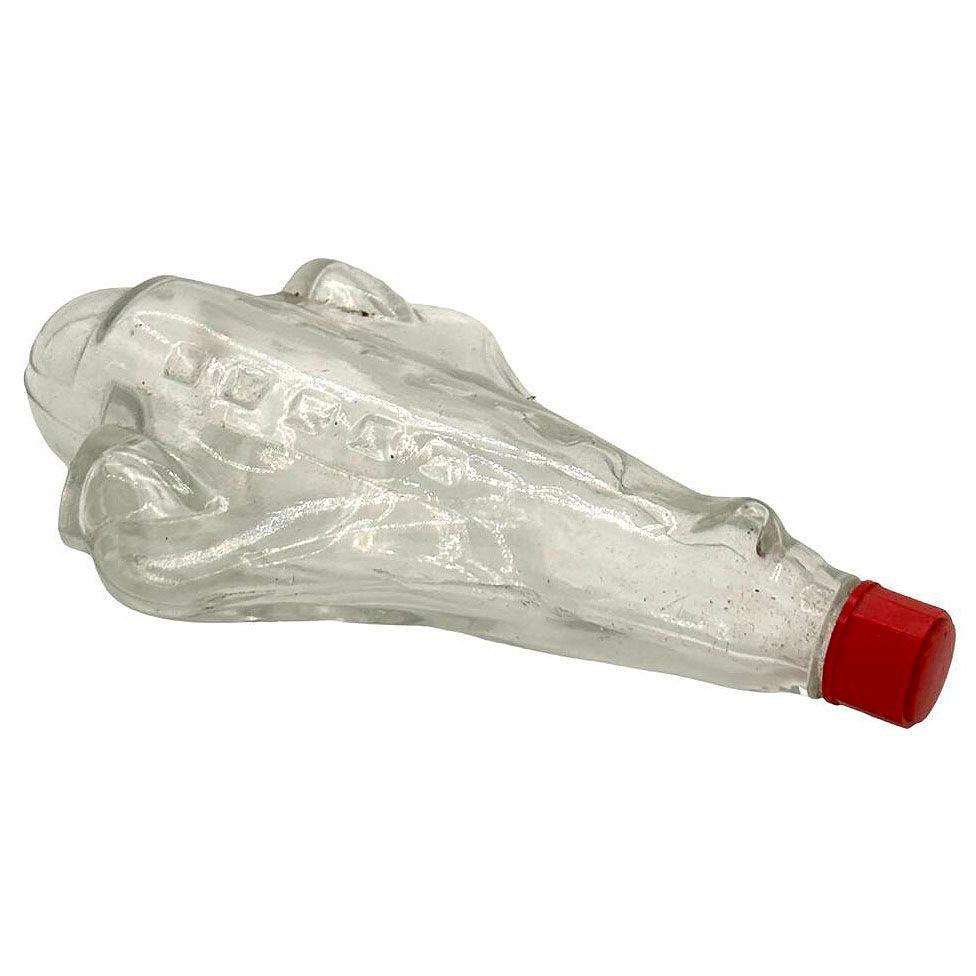 North American Art Deco Airplane Glass & Bakelite Perfume Bottles, 6 Available For Sale