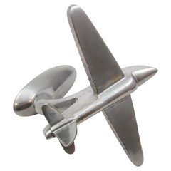 Art Deco Airplane Sculpture of the Boeing 314 Clipper Cast Aluminium