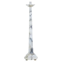 Art Deco Alabaster Floor Lamp