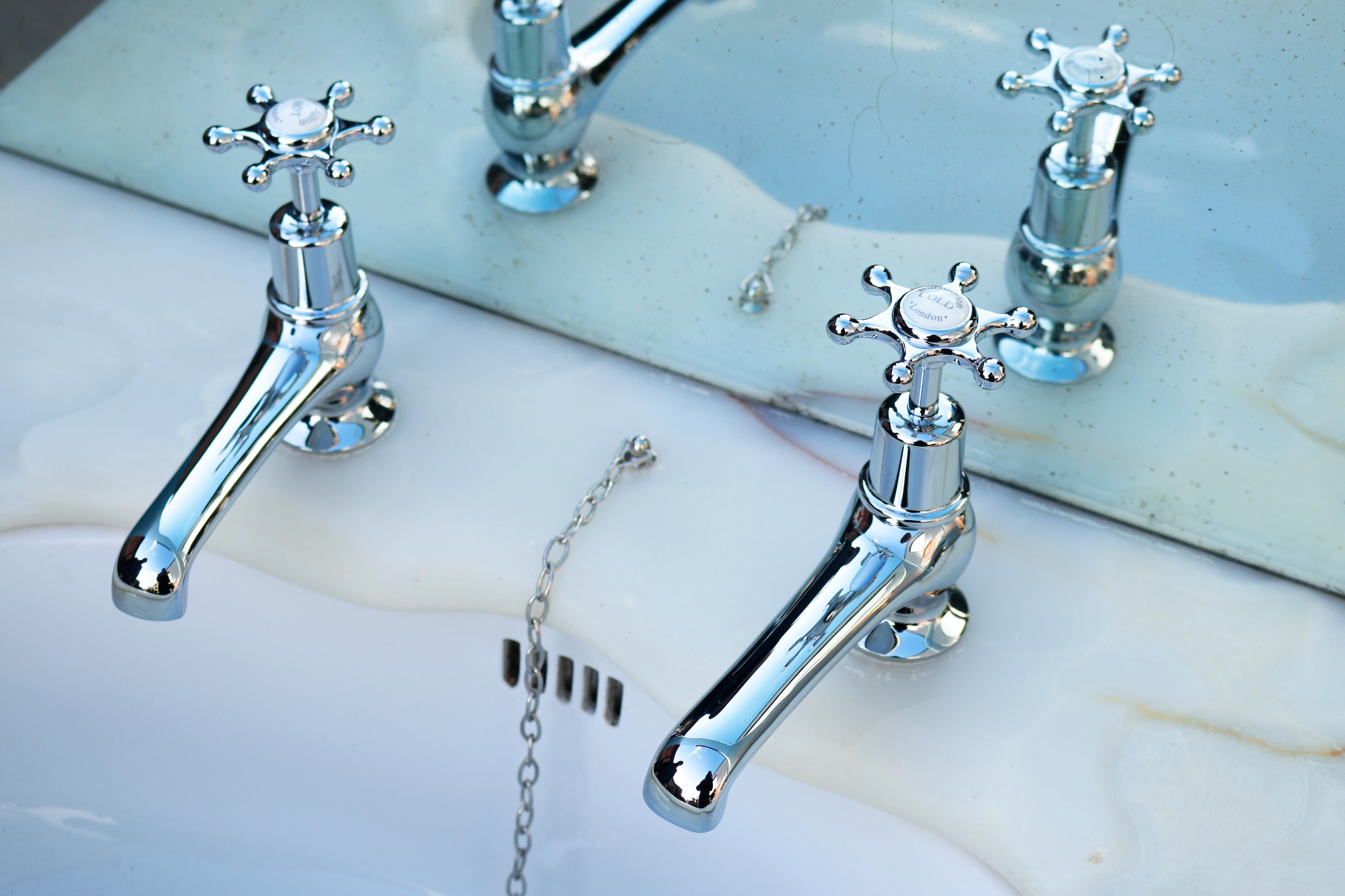 Alabaster-Waschbecken mit Ständer im Art déco-Stil im Angebot 2