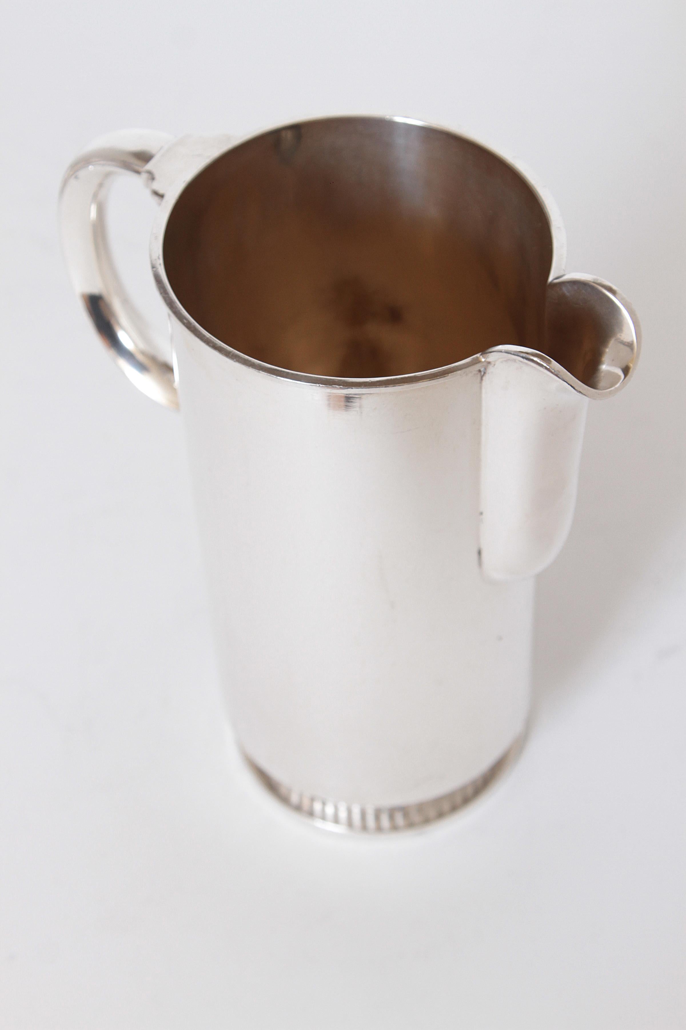 Art Deco Albert Feinauer Silver Plate / Catalin Cocktail Set for Barbour Silver 6