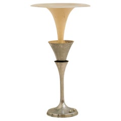 Lampada da tavolo in alluminio Art Déco di Josef Hoffmann per Osram