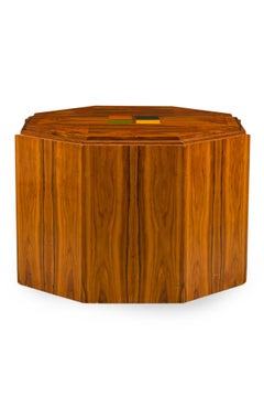 Art Deco American Hexagonal End / Side Table