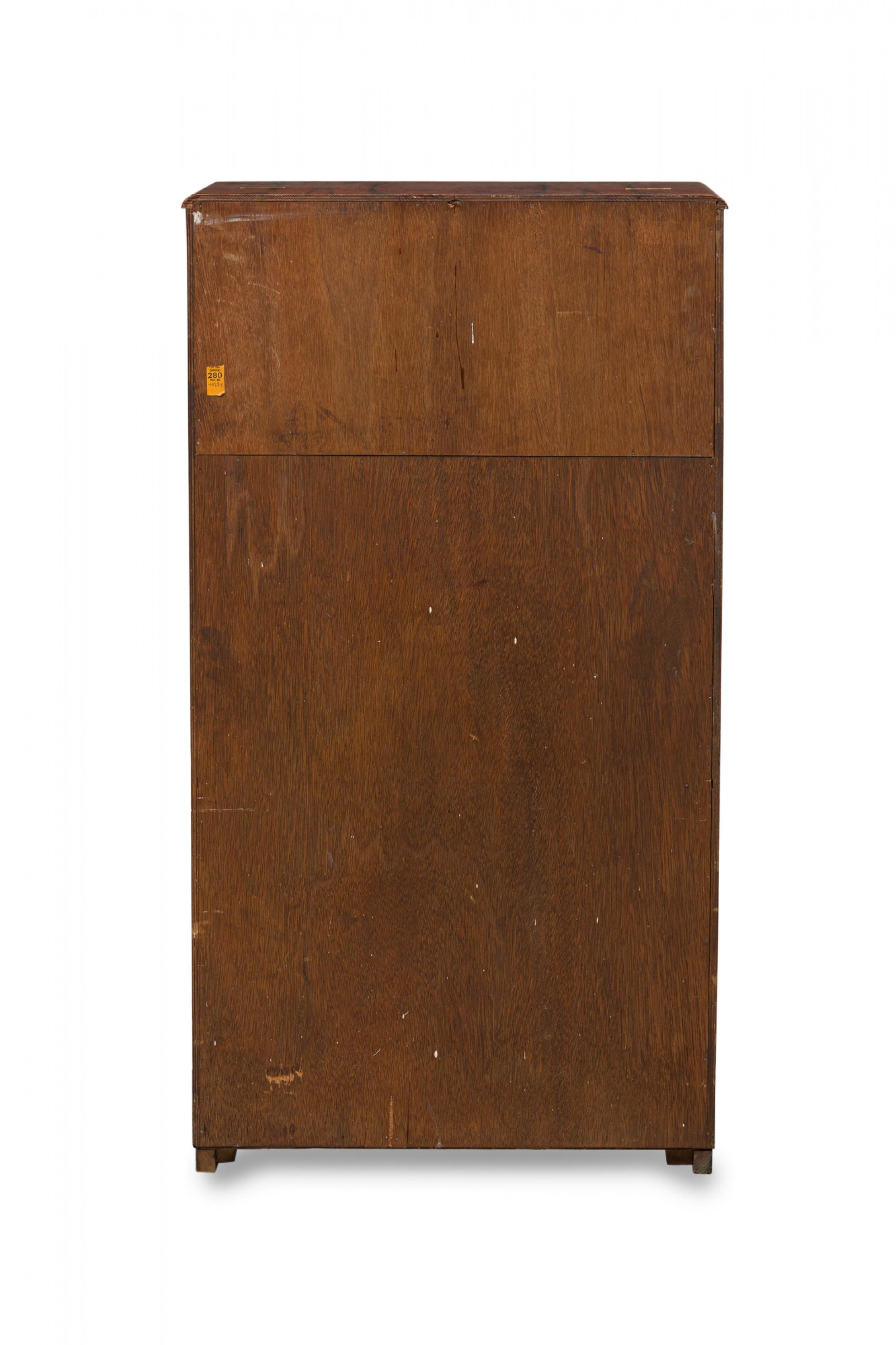 20th Century Art Deco American Mid-Century Dry Bar / Cocktail Cabinet For Sale