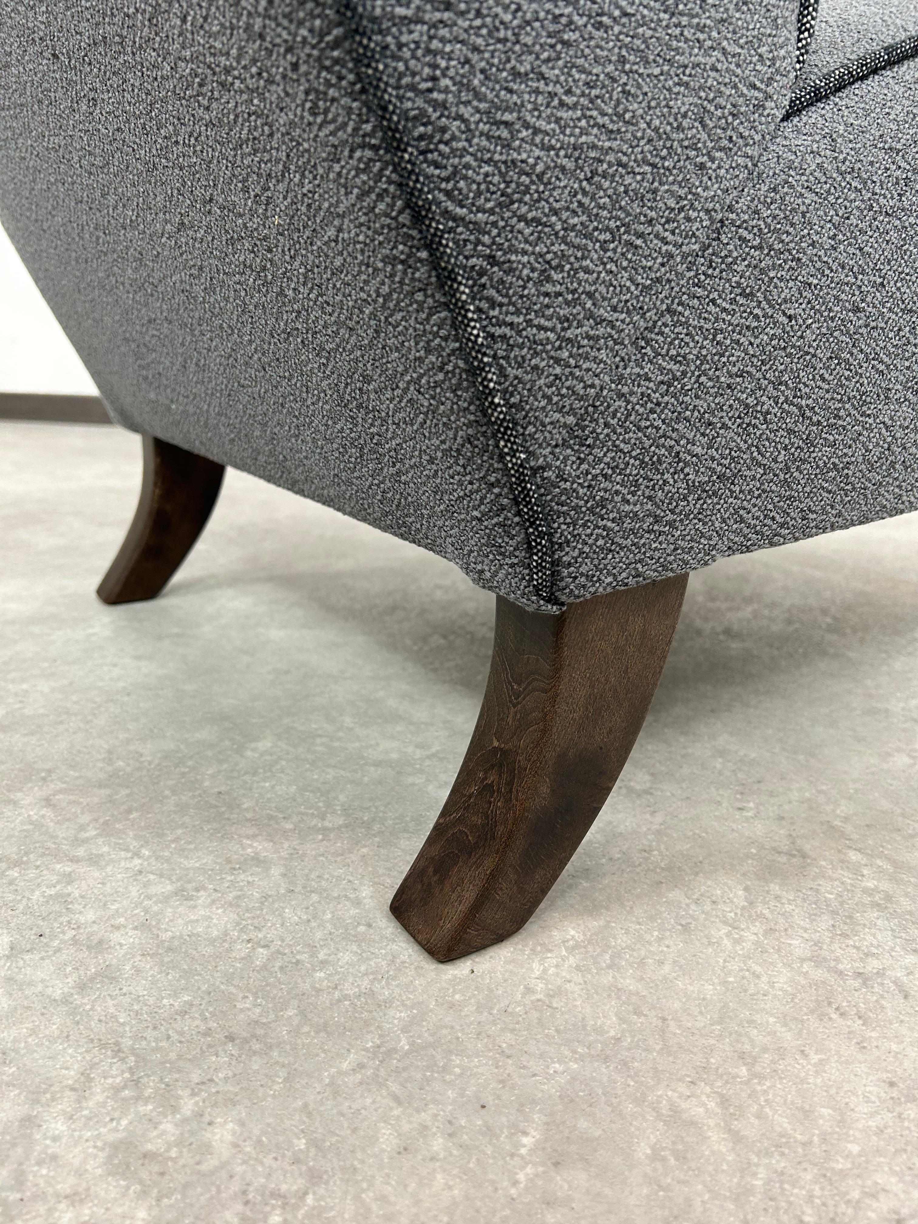 Silla amr art déco H320 de J.Halabala para UP Závody en venta 6