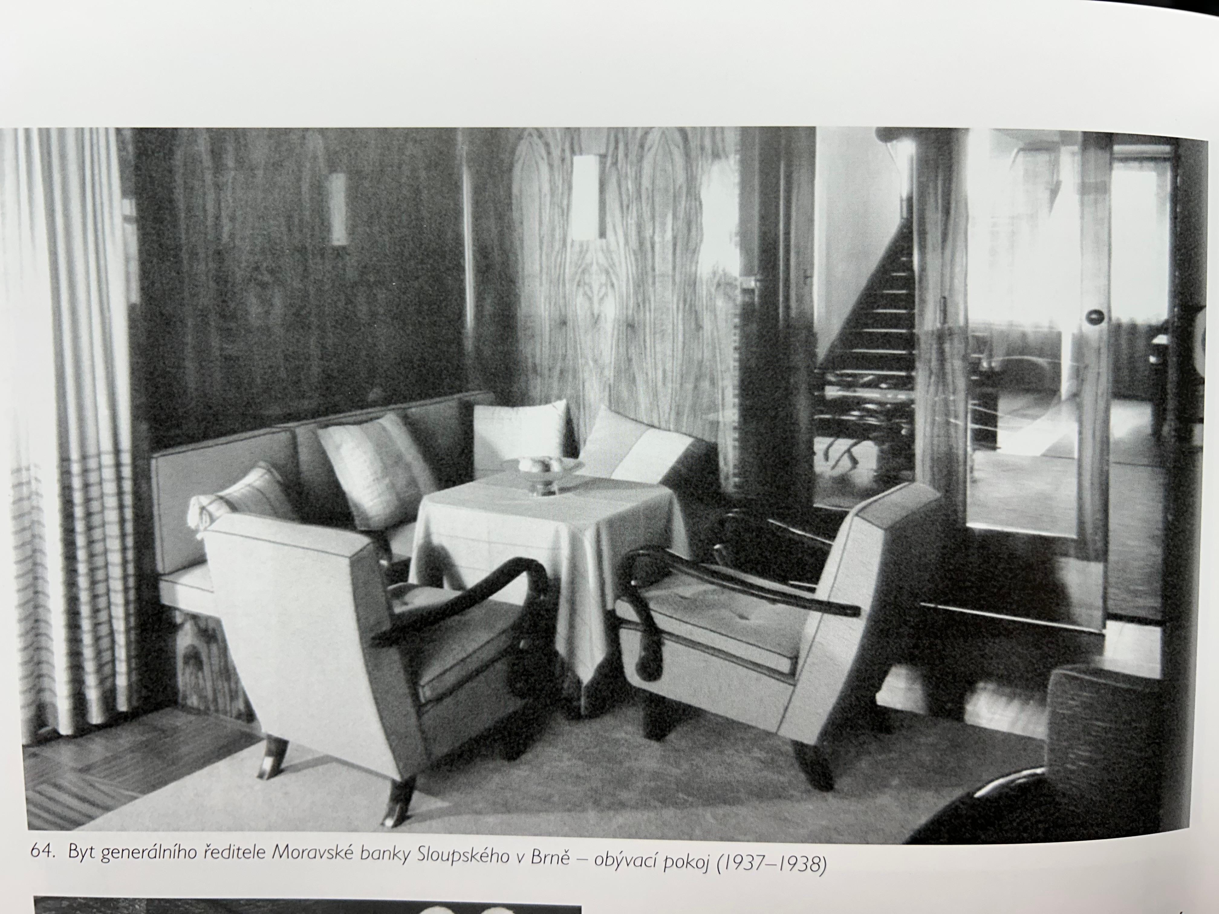 Silla amr art déco H320 de J.Halabala para UP Závody en Excelente estado para la venta en Banská Štiavnica, SK