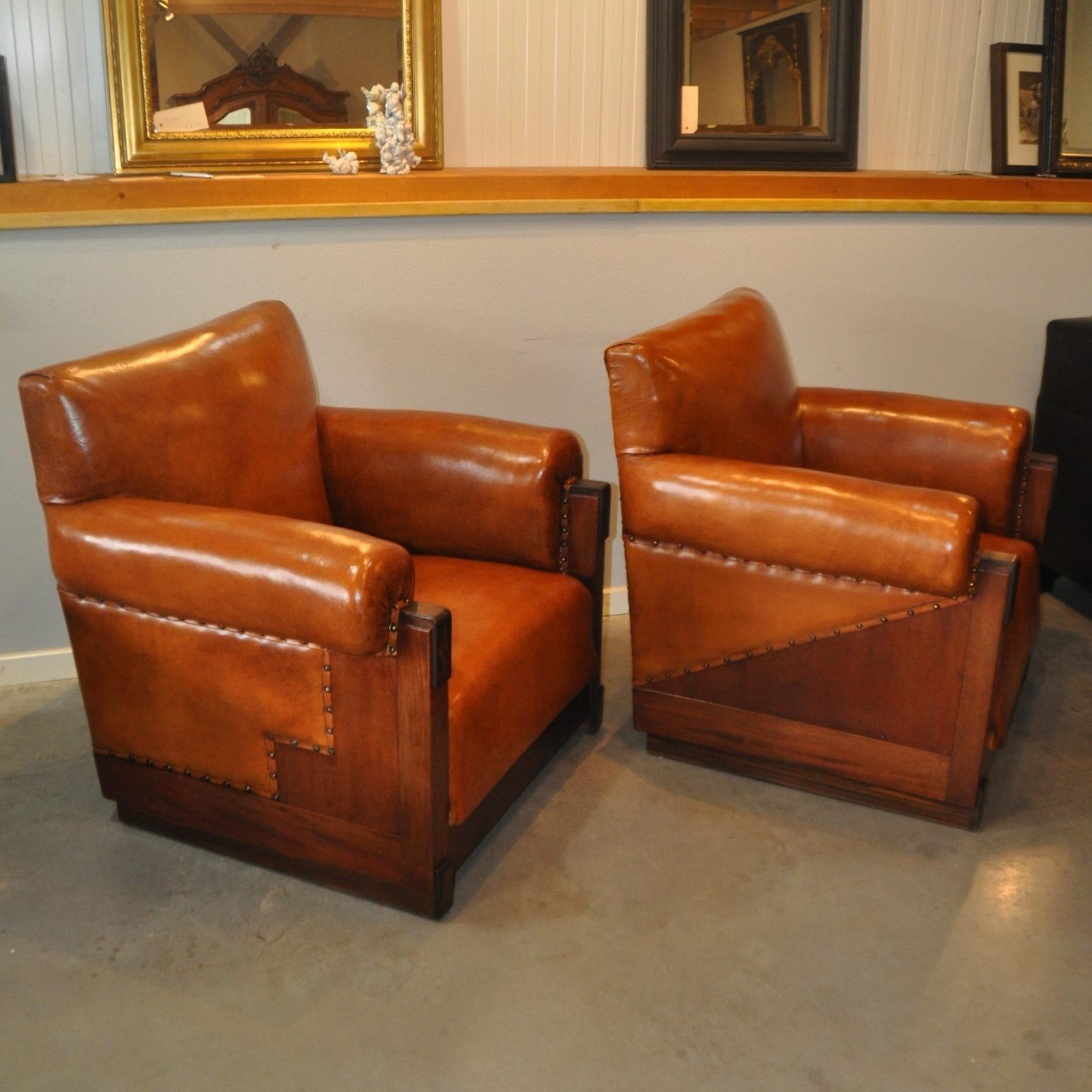 1930s style armchairs