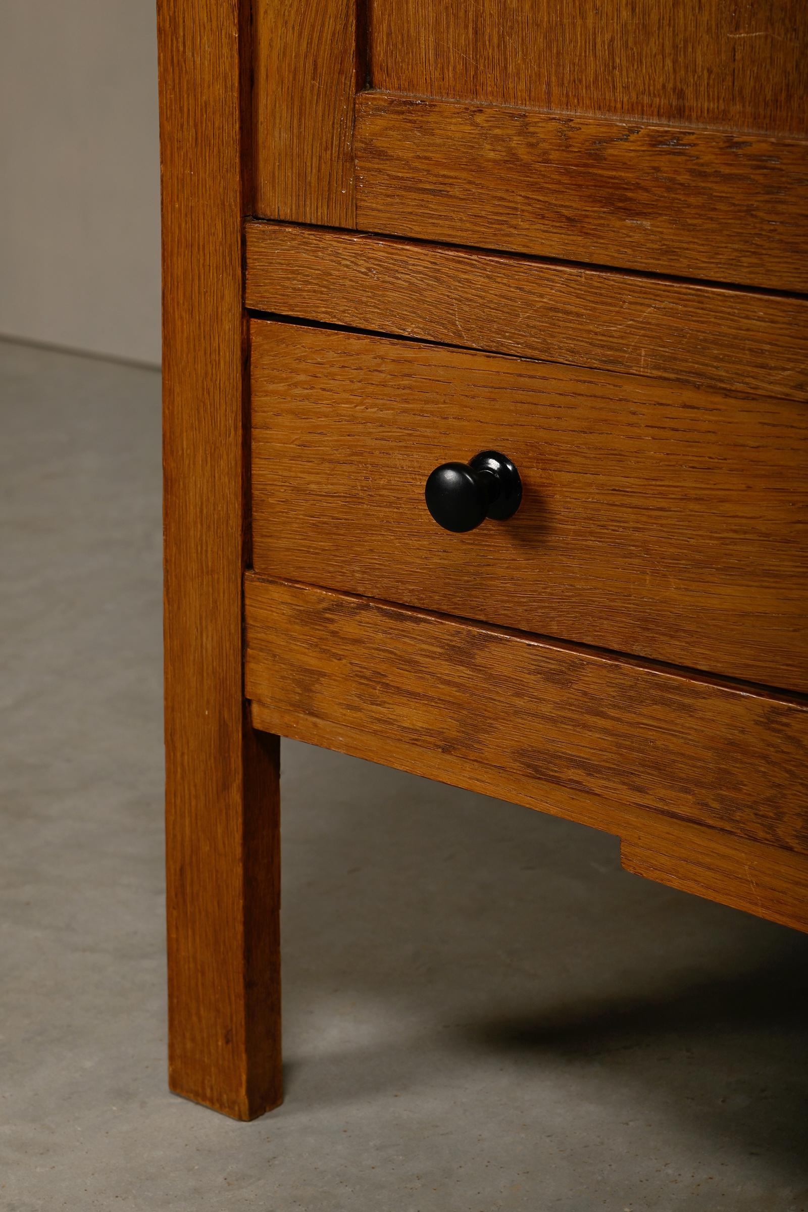 Armoire ou garde-robe de l'école d'Amsterdam Art déco, années 1930, Pays-Bas 8