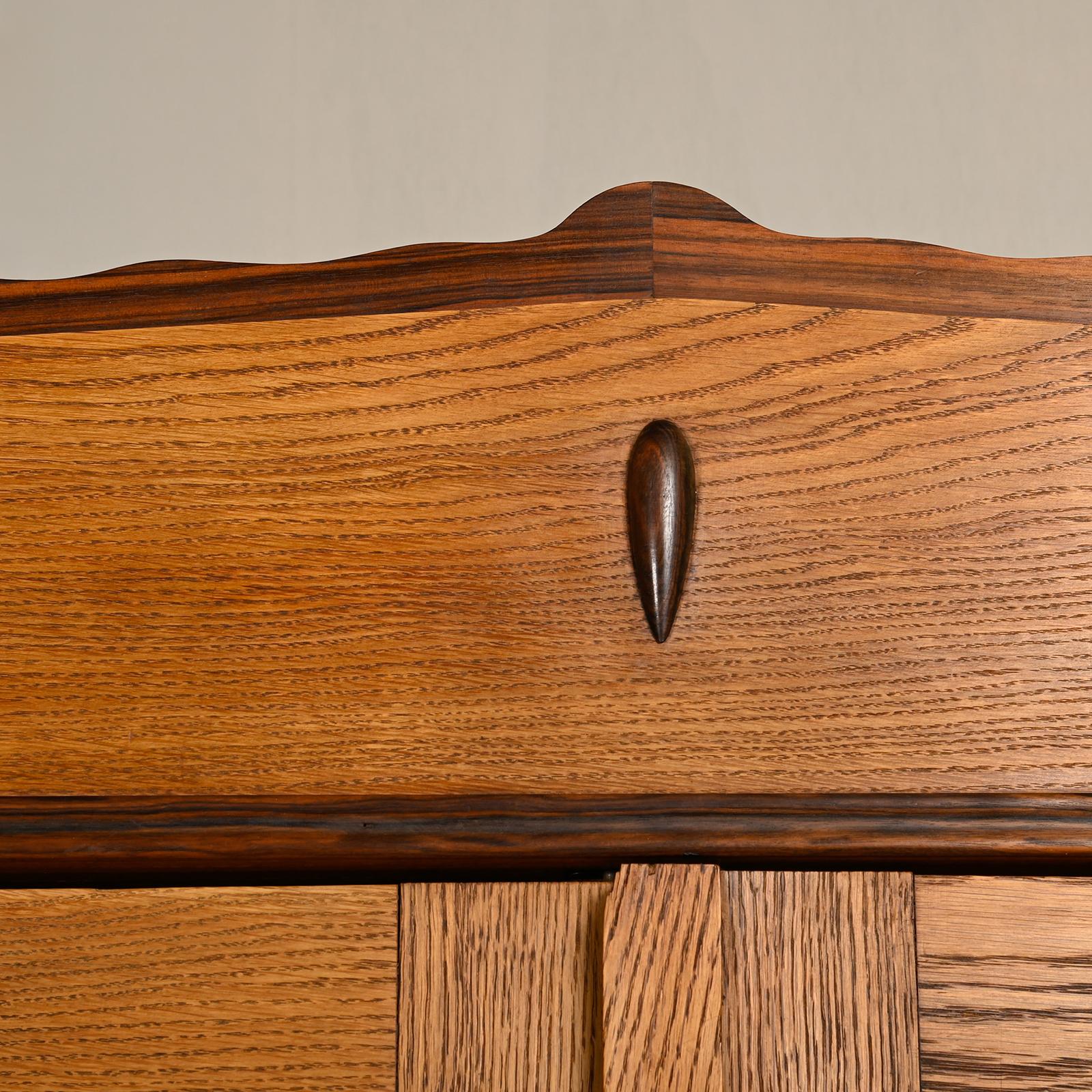 Art Deco Amsterdam School Armoir or Wardrobe by Fa. Drilling, 1928 Netherlands 9