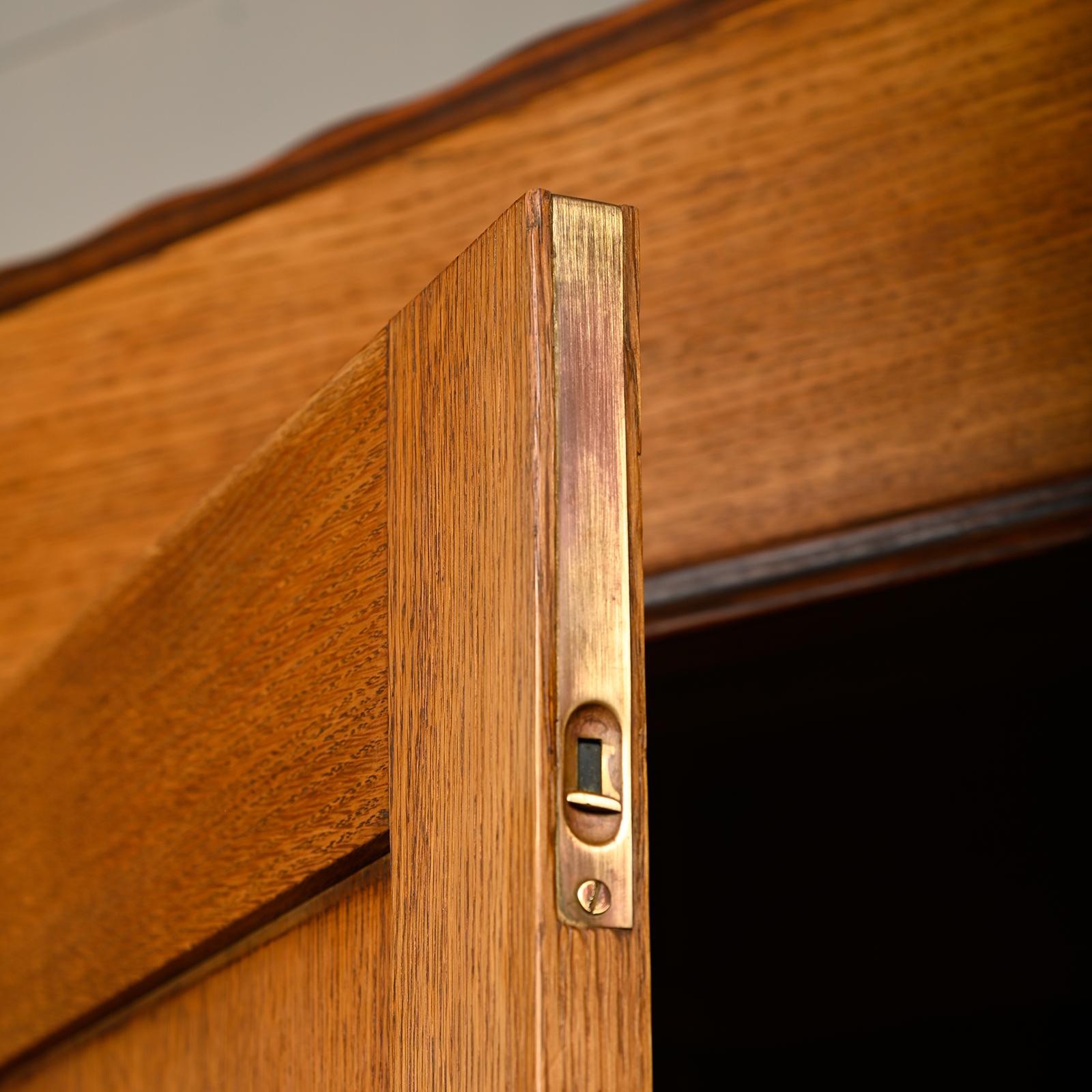 Art Deco Amsterdam School Armoir or Wardrobe by Fa. Drilling, 1928 Netherlands 11