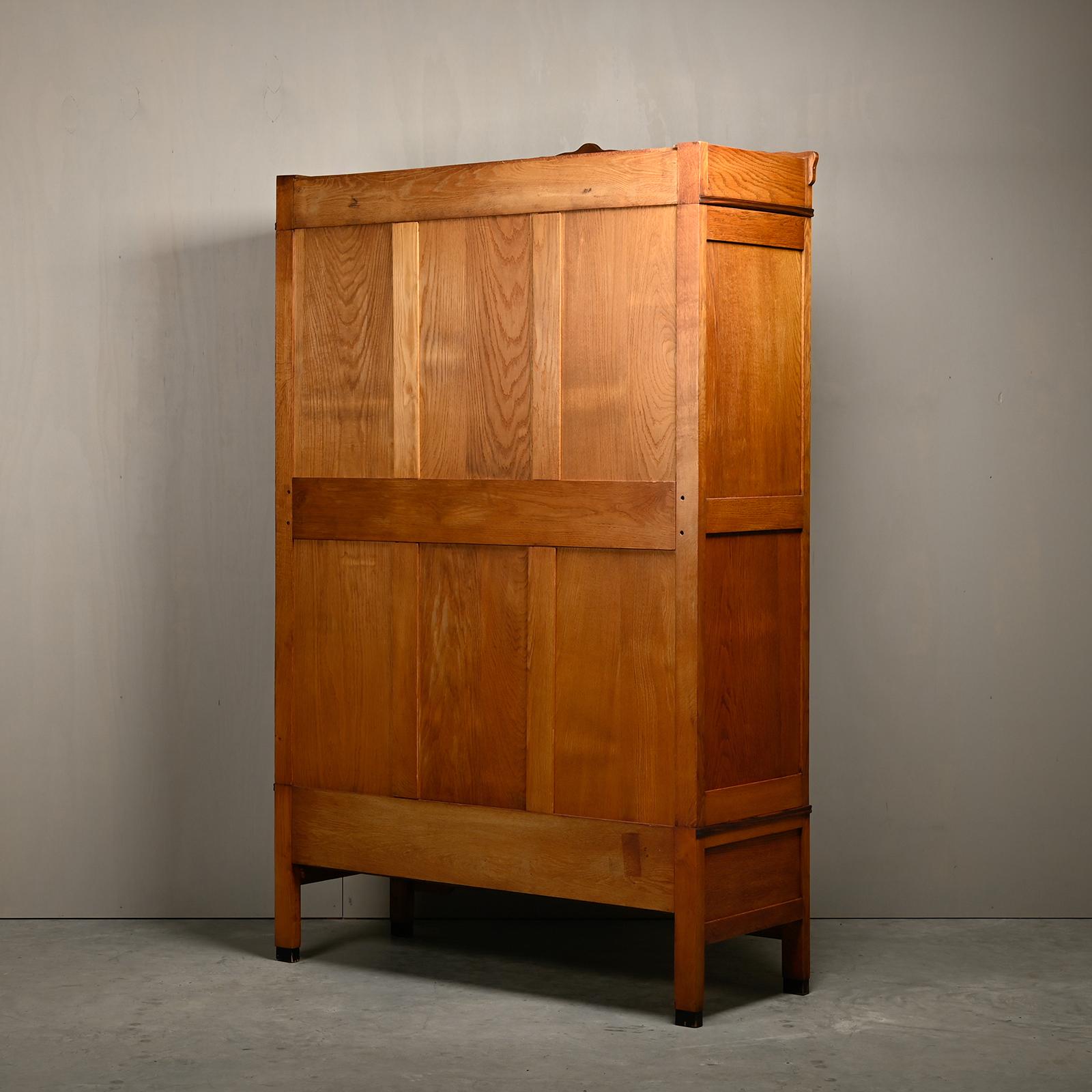 Art Deco Amsterdam School Armoir or Wardrobe by Fa. Drilling, 1928 Netherlands 4