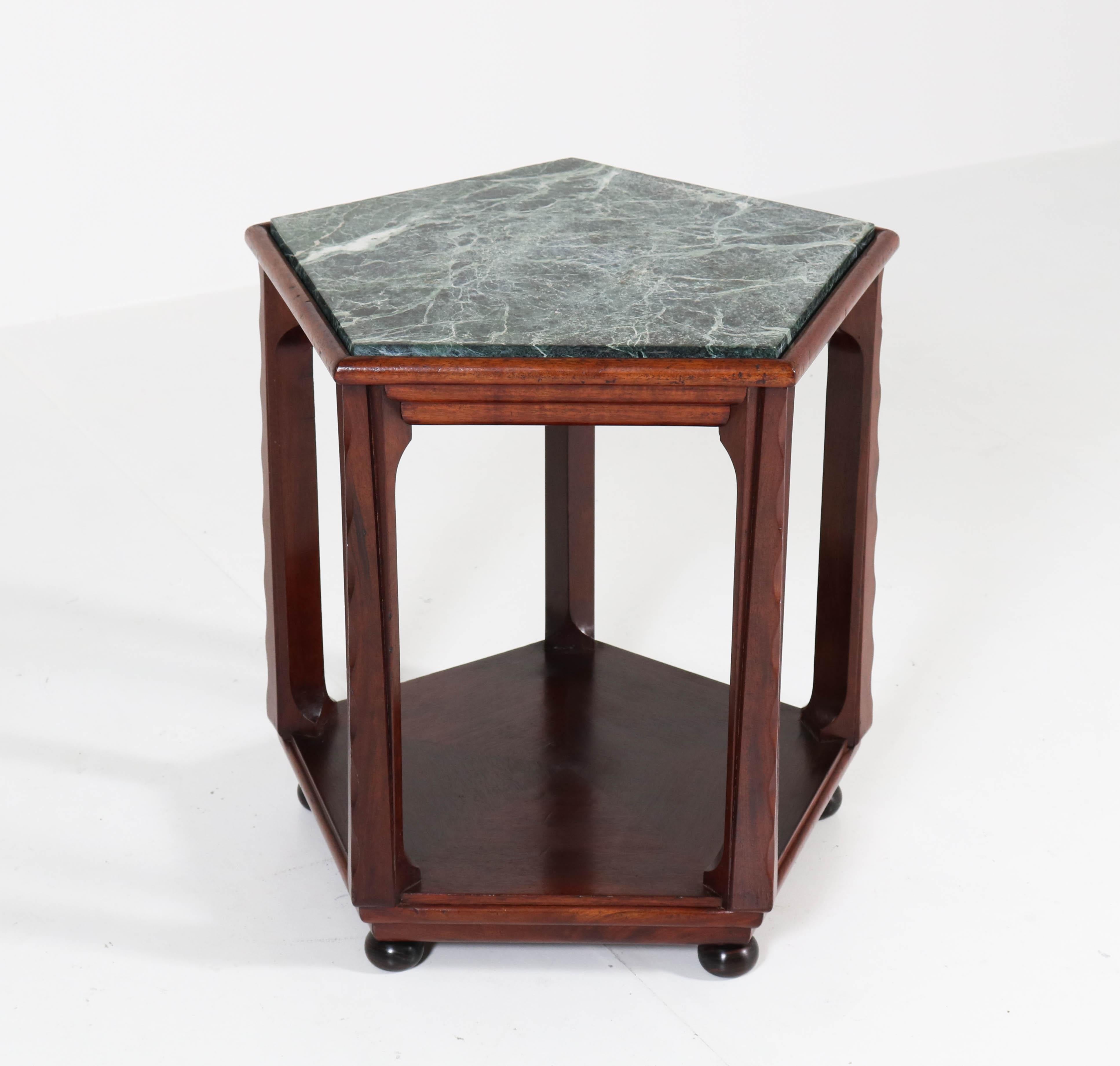 Early 20th Century Art Deco Amsterdam School Coffee Table by Max Coini, 1920s