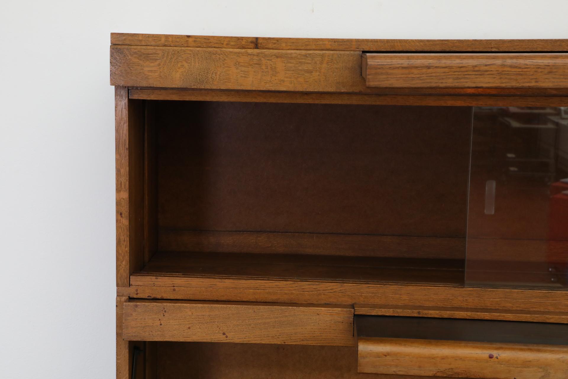 Art Deco - Amsterdam School Dark Oak Bar Cabinet For Sale 4
