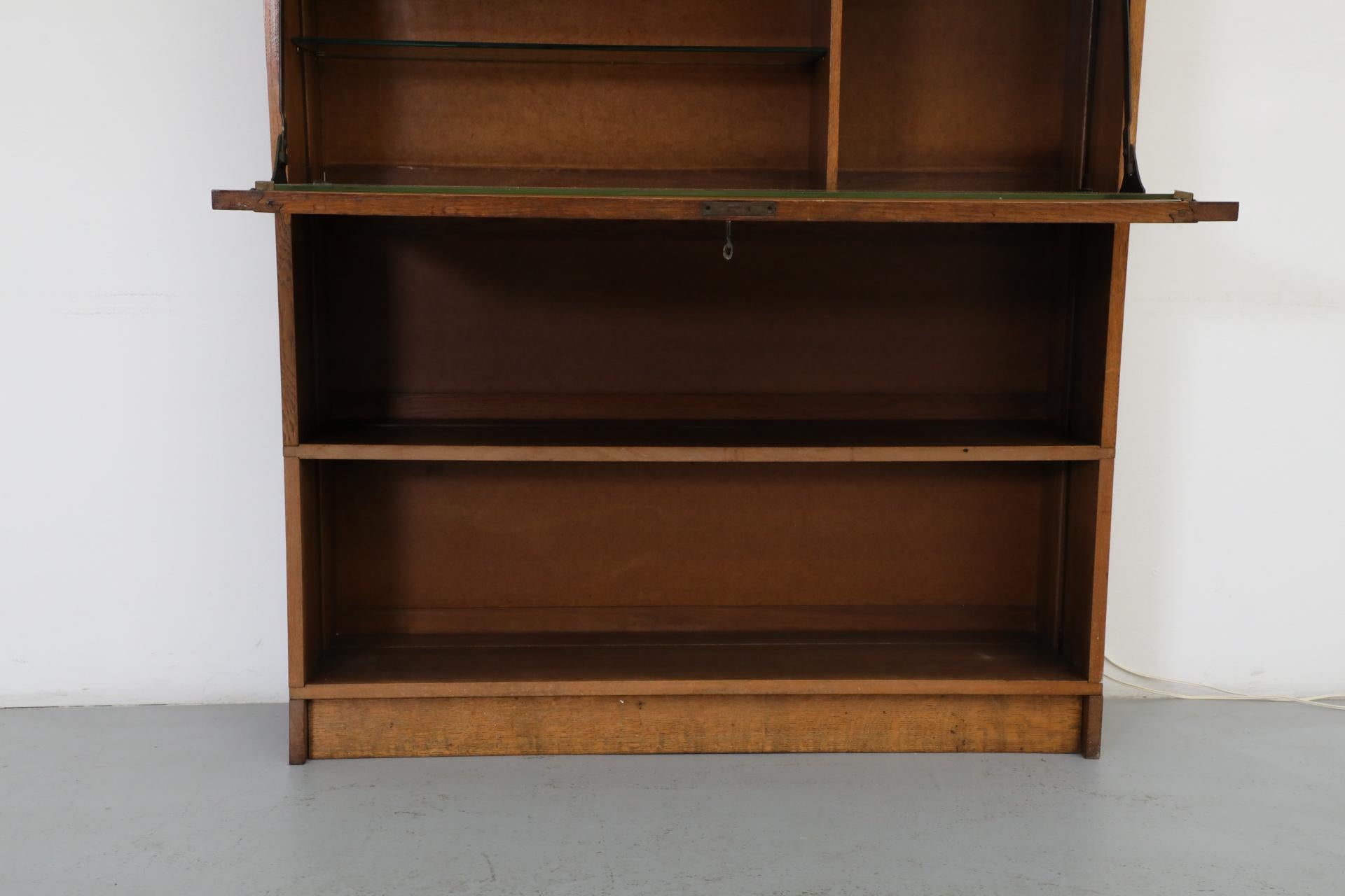 Art Deco - Amsterdam School Dark Oak Bar Cabinet For Sale 3