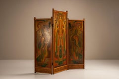 Art Deco, Amsterdam School, Room Divider attr. to Jaap Gidding, The Netherlands