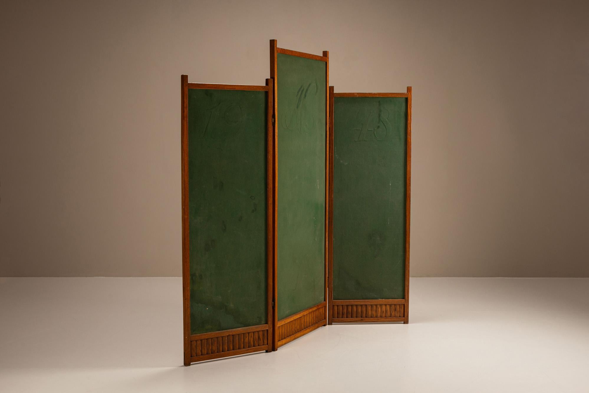 Art Deco, Amsterdamer Schule, Raumteiler nach Jaap Gidding, Die Niederlande im Angebot 1