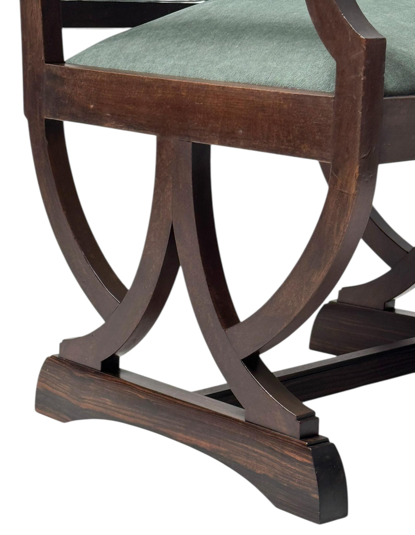 Art Deco Amsterdamse School Armchair, 1920s For Sale 5