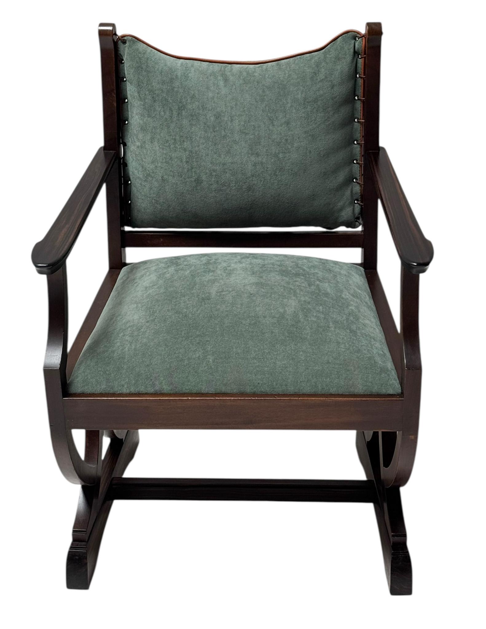 Dutch Art Deco Amsterdamse School Armchair, 1920s For Sale