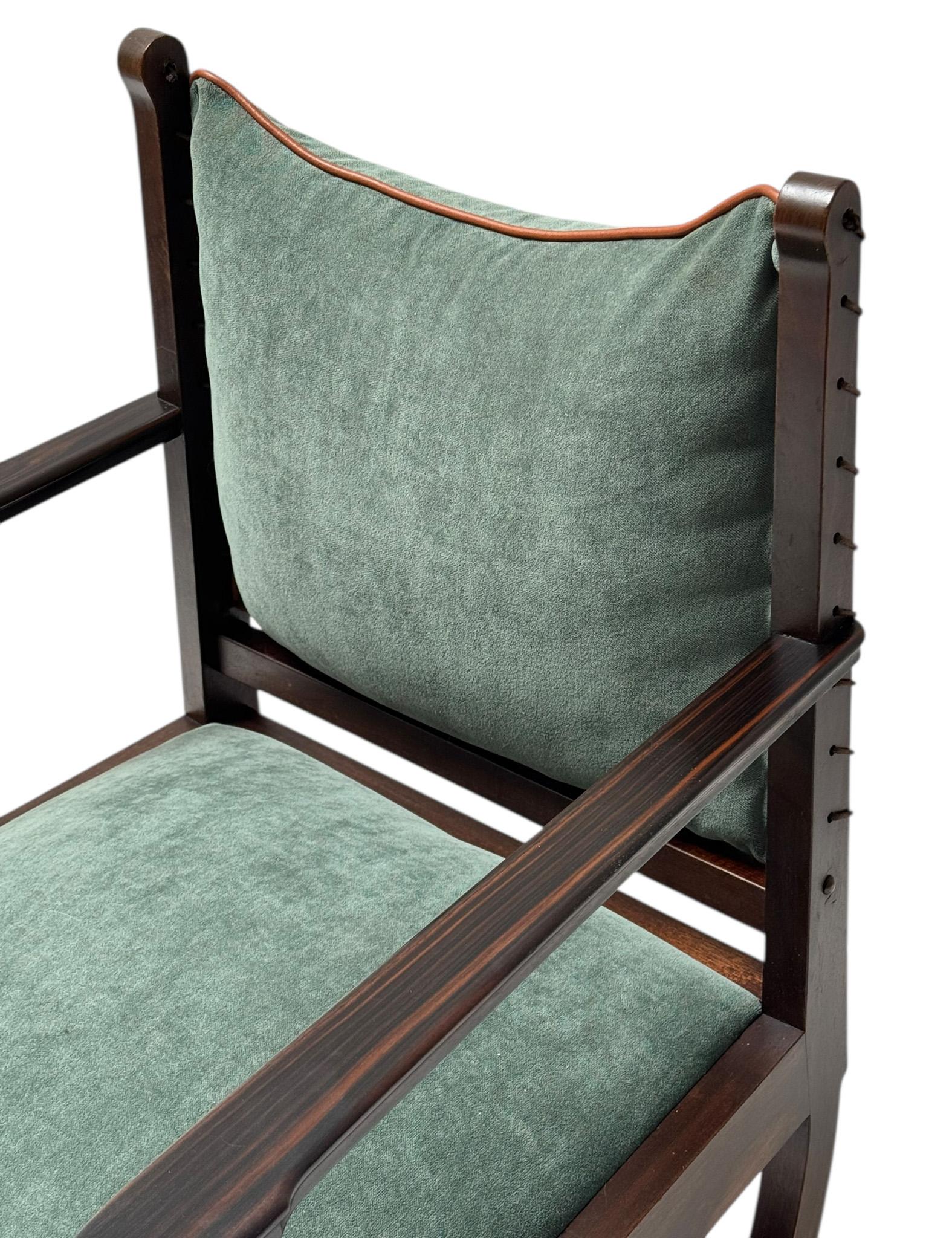 Art Deco Amsterdamse School Armchair, 1920s For Sale 2