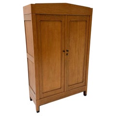 Art Deco Amsterdamse School Armoire by Hildo Krop for Gebroeders Monsieur