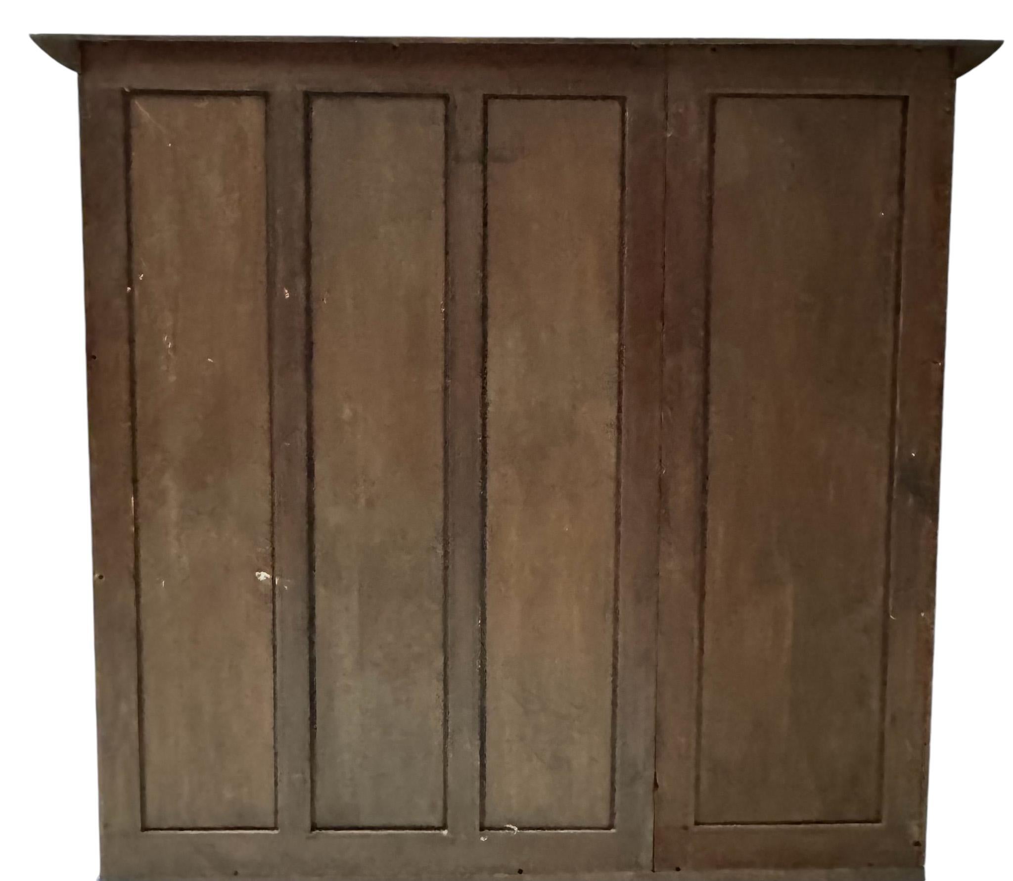 Early 20th Century Art Deco Amsterdamse School Armoire by Willem Penaat for Metz & Co. Amsterdam For Sale