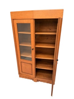 Art Deco Amsterdamse School Bookcase by Hildo Krop for Gebroeders Monsieur