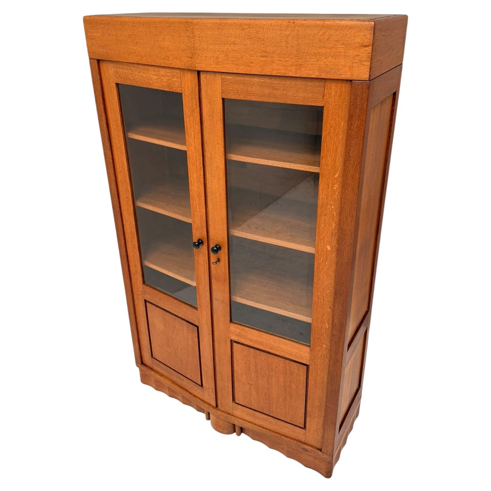 Art Deco Amsterdamse School Bookcase by Hildo Krop for Gebroeders Monsieur