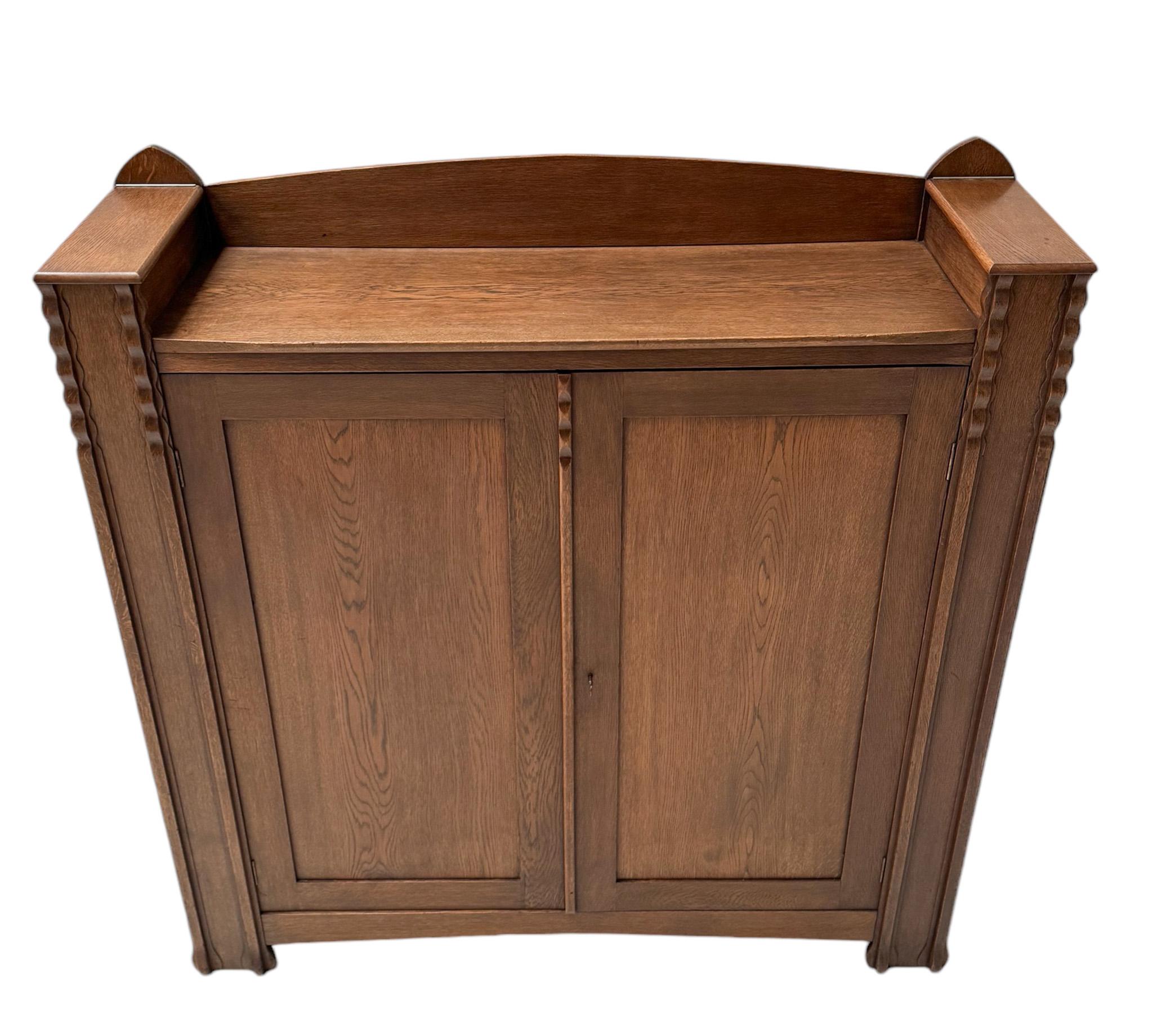 Néerlandais Art Deco Amsterdamse School Bookcase by Piet Kramer, 1916 en vente