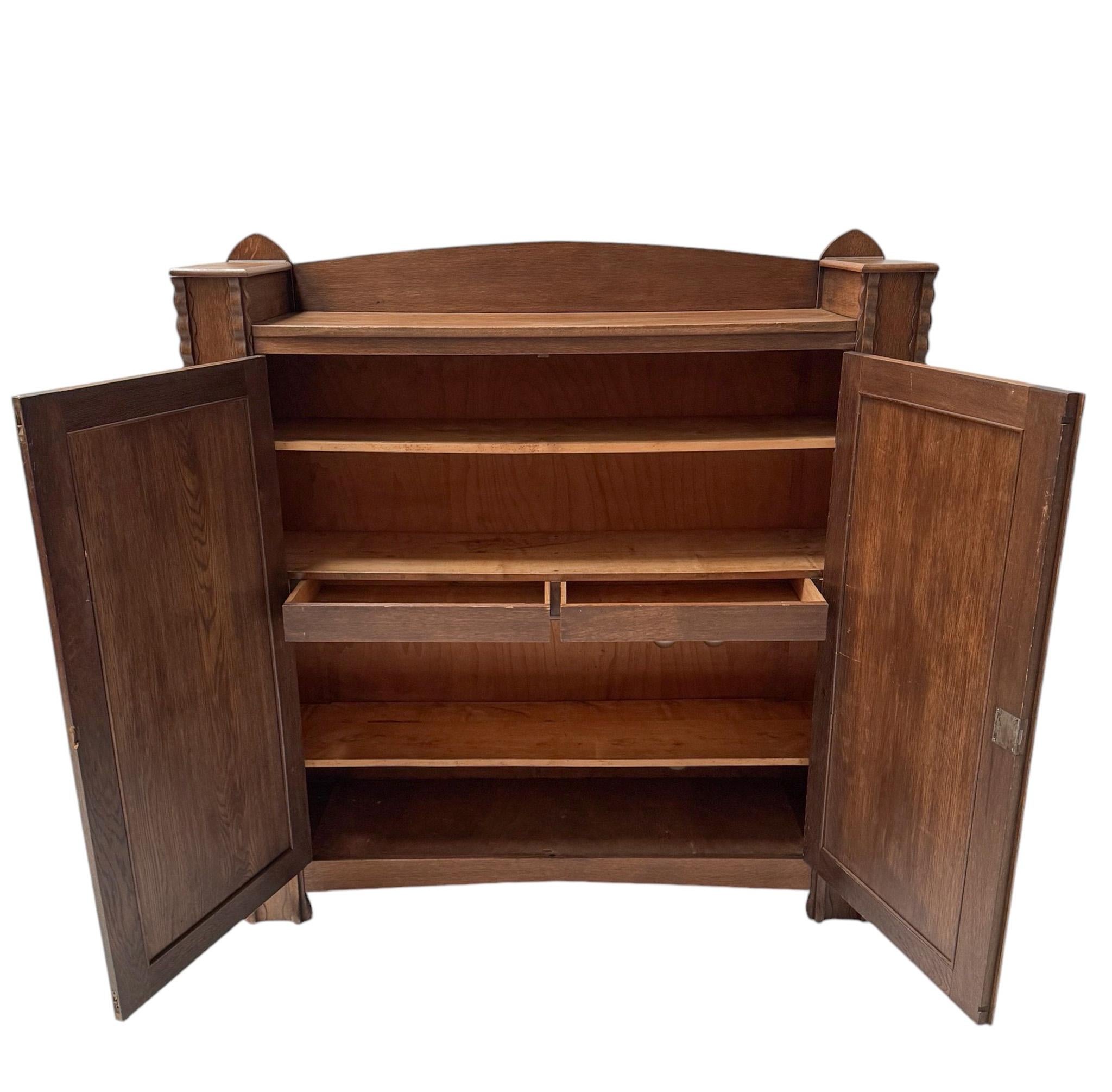 Art Deco Amsterdamse School Bookcase by Piet Kramer, 1916 en vente 2