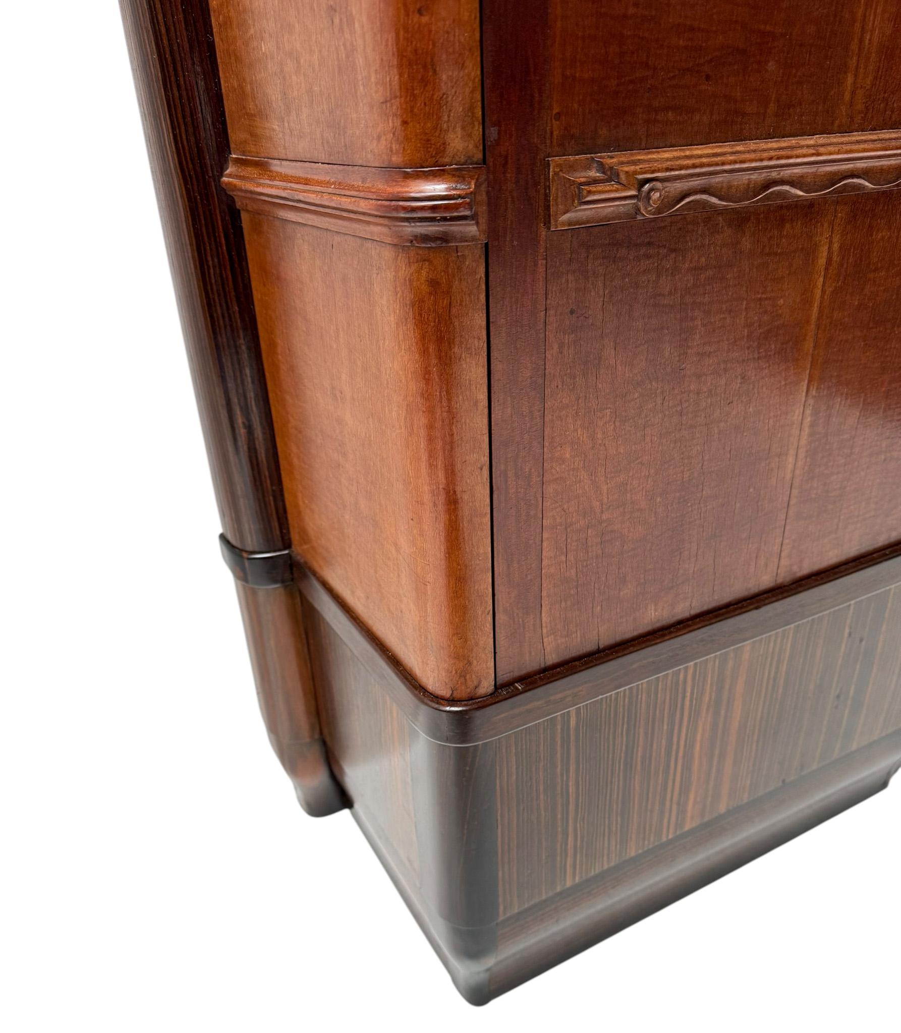 Art Deco Amsterdamse School Cabinet by J. B. Hillen Amsterdam, 1920s For Sale 7
