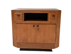 Art Deco Amsterdamse School Cabinet with Drawers by Piet Kramer, 1930s