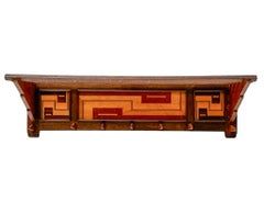 Art Deco Amsterdamse School Coat Rack by L.O.V. Oosterbeek, 1920s