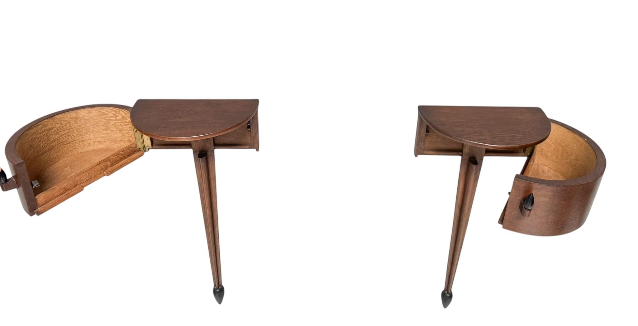 Art déco Tables console Art Déco Amsterdamse School par Willem Penaat pour Metz & Co. en vente