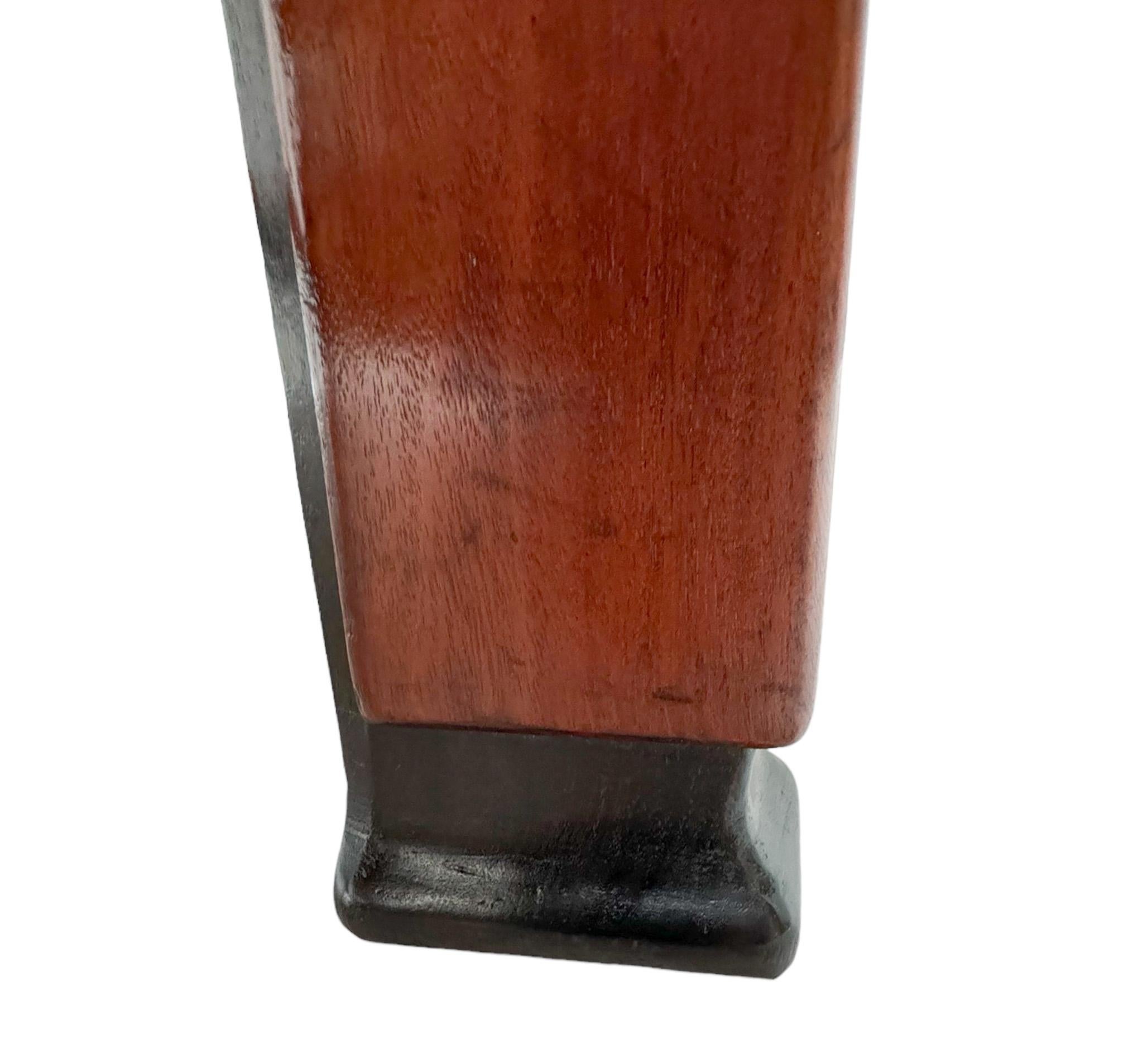 Ausziehbarer Art-déco-Esszimmertisch der Amsterdamse School von Piet Kramer, 1920er Jahre im Angebot 6