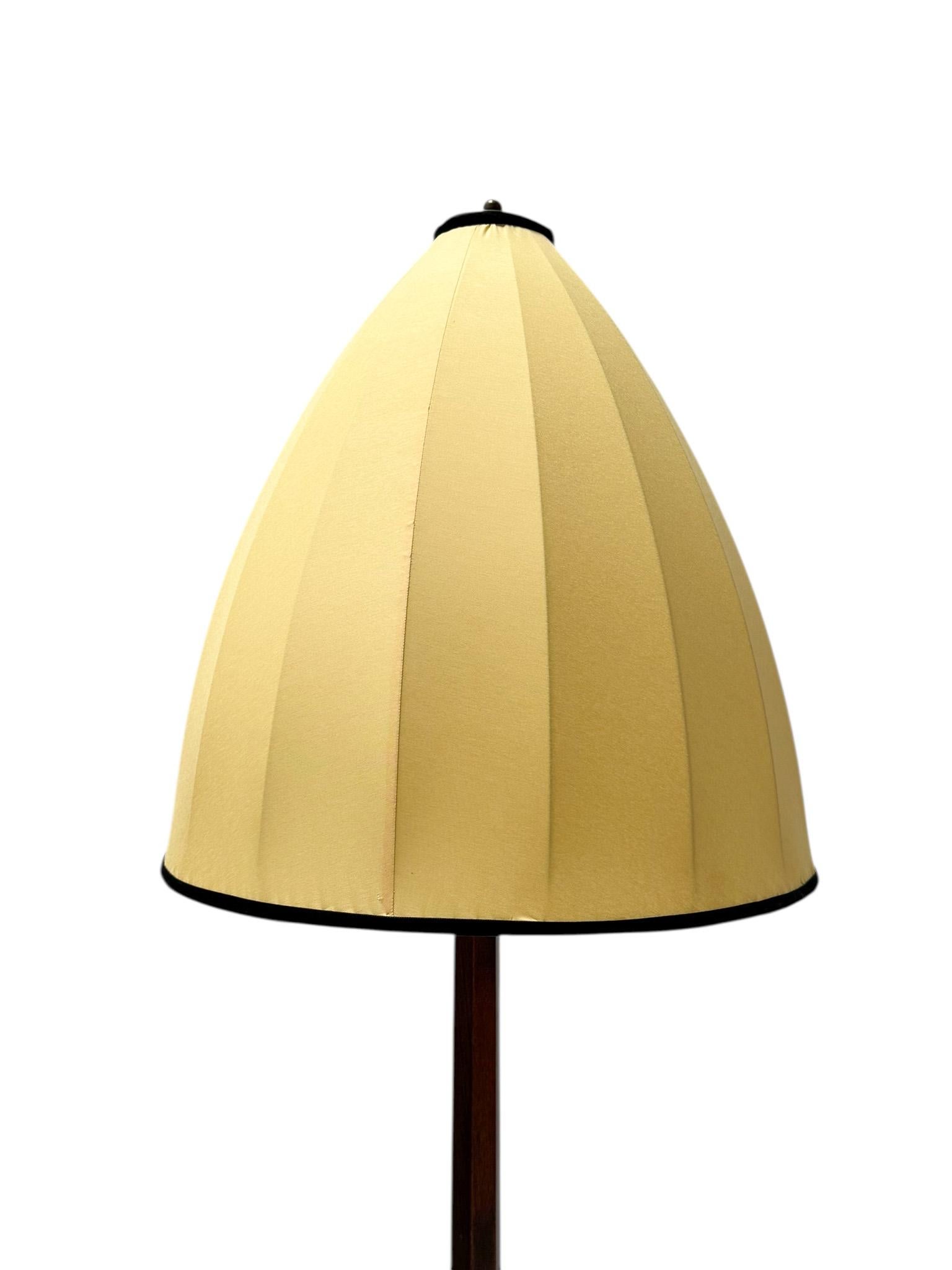 Art Deco Amsterdamse School Floor Lamp by C.H. Eckhart, 1920s For Sale 4