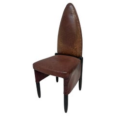 Art Deco Amsterdamse School High-Back Side Chair by Michel de Klerk, 1916