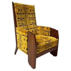 Art Deco Lounge Chair by Cornelis van der Sluys, 1918, Dutch Design