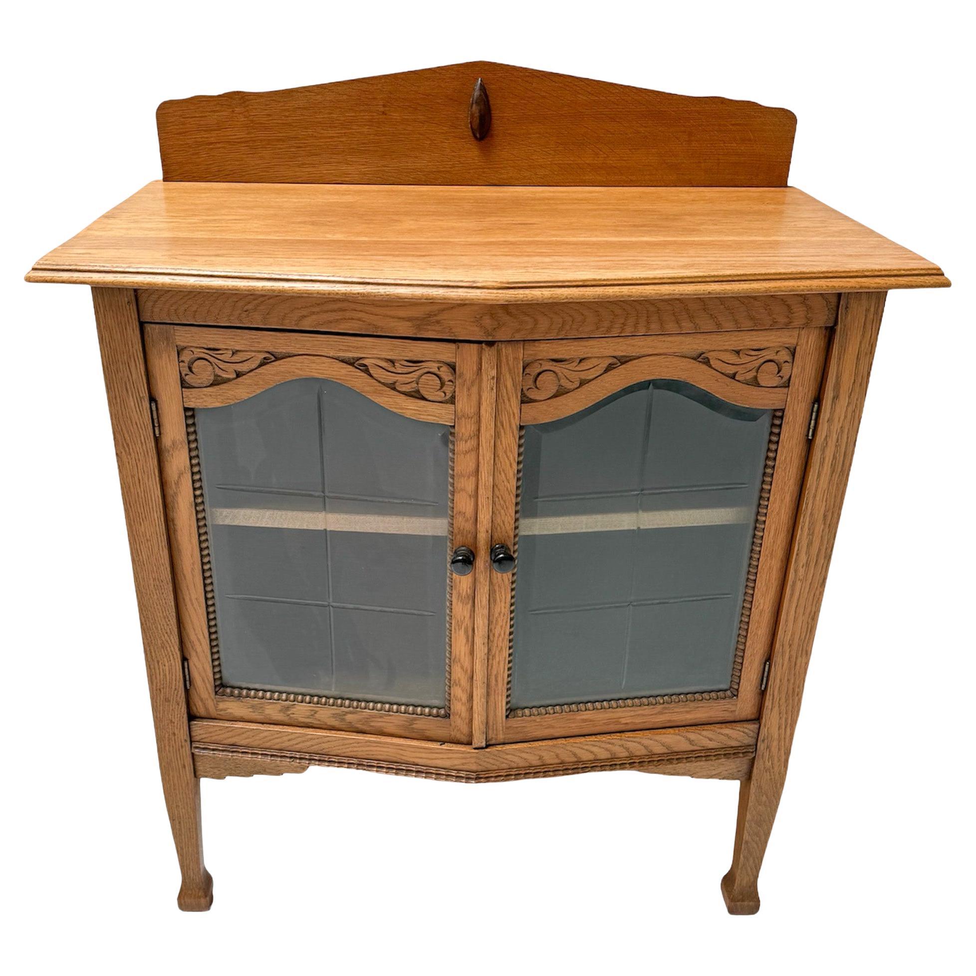 Armoire en chêne de l'école d'Amsterdamse, années 1920