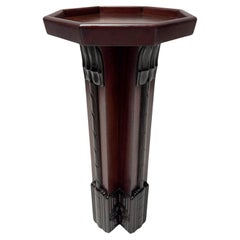 Art Deco Amsterdamse School Pedestal by F.A. Warners, 1920s