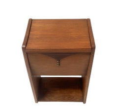 Art Deco Amsterdamse School Sewing Table or Side Table, 1920s