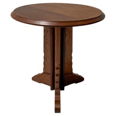 Art Deco Amsterdamse School Side Table, 1920s