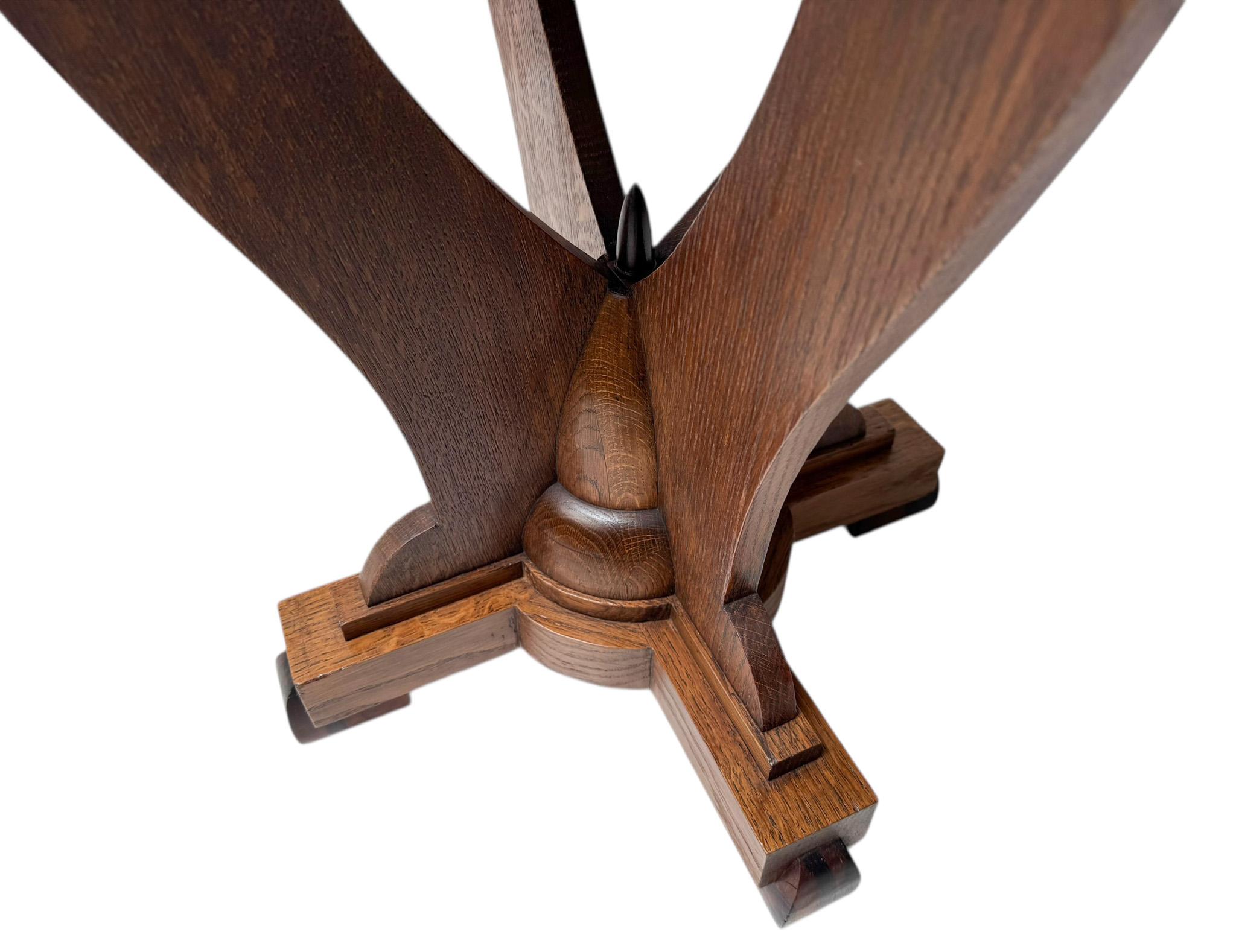 Mesa auxiliar Art Decó Escuela Amsterdamse, 1921 en venta 2