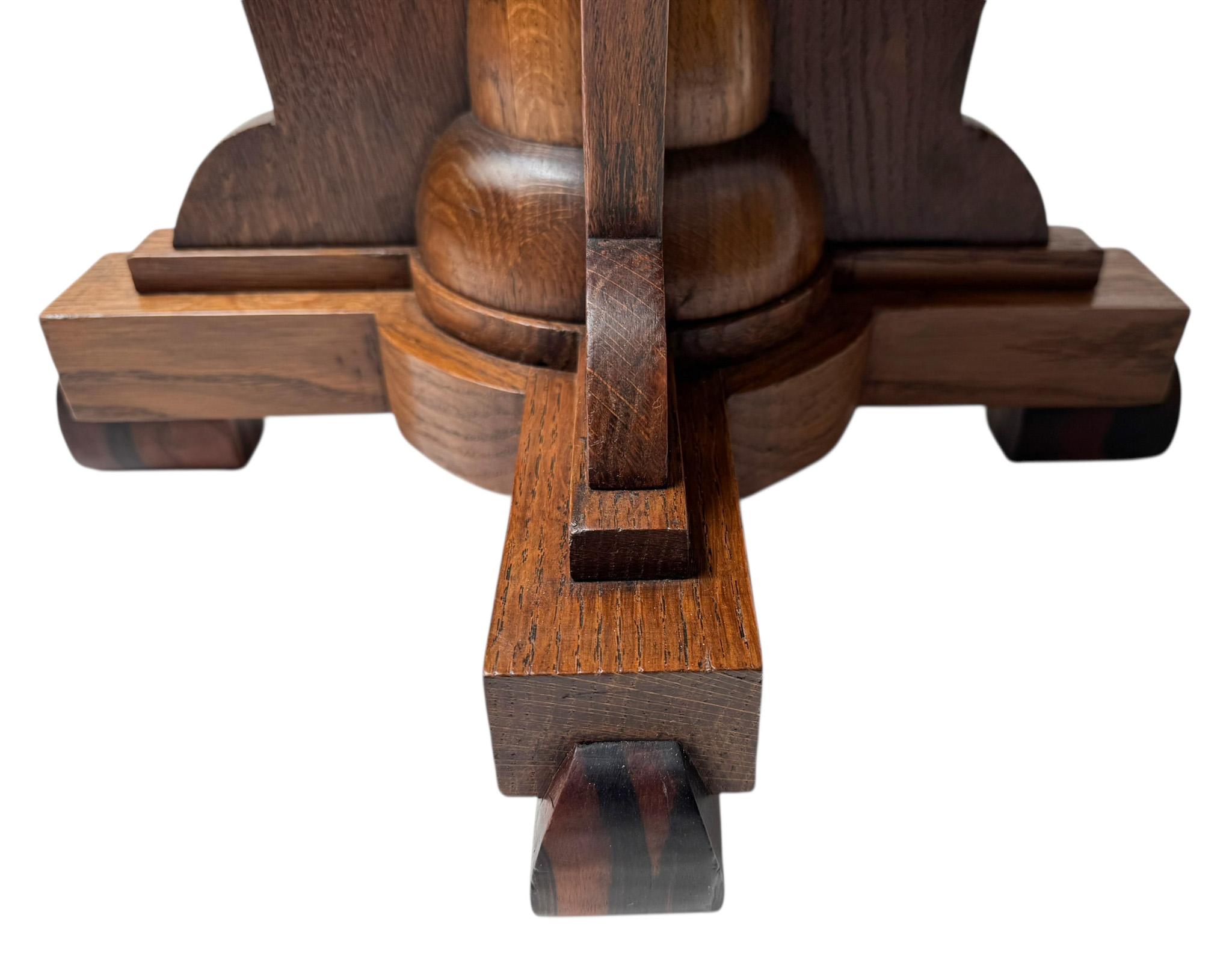 Mesa auxiliar Art Decó Escuela Amsterdamse, 1921 en venta 3