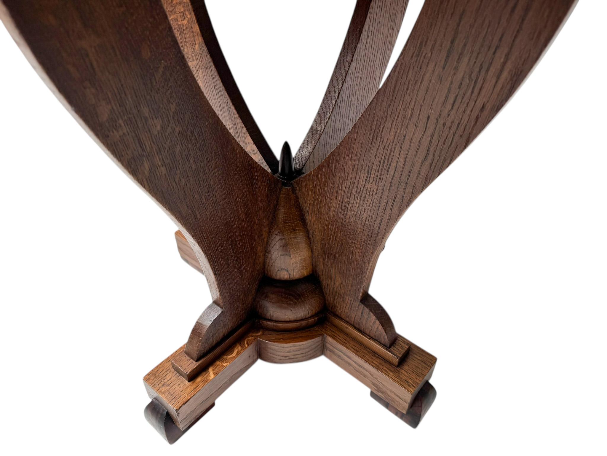 Table d'appoint Art déco de l'école d'Amsterdam, 1921 en vente 4