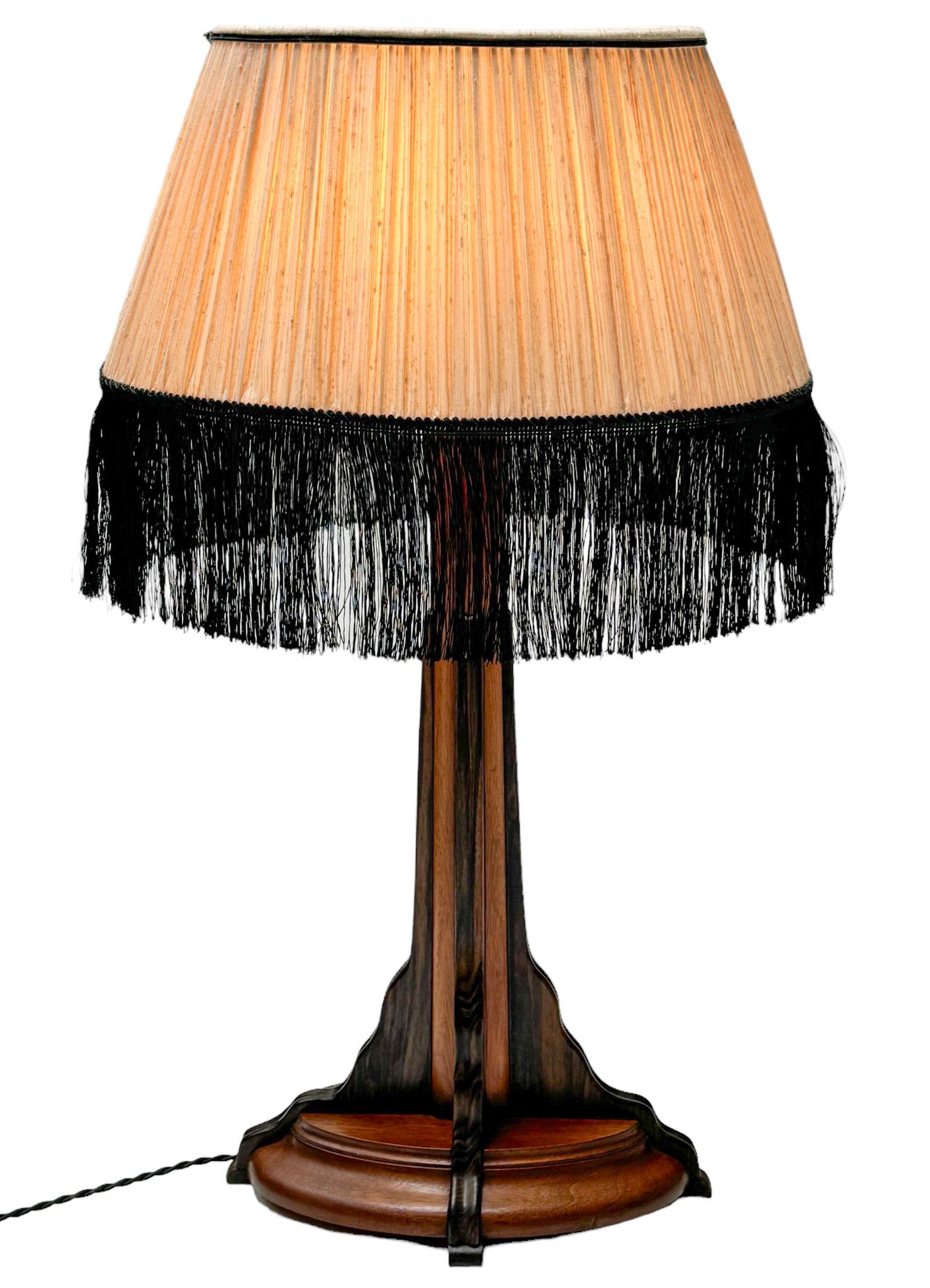 Dutch Art Deco Amsterdamse School Table Lamp, 1920s For Sale