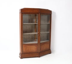 Art Deco Amsterdamse School Vitrine or Display Cabinet by Cornelis v/d Sluys