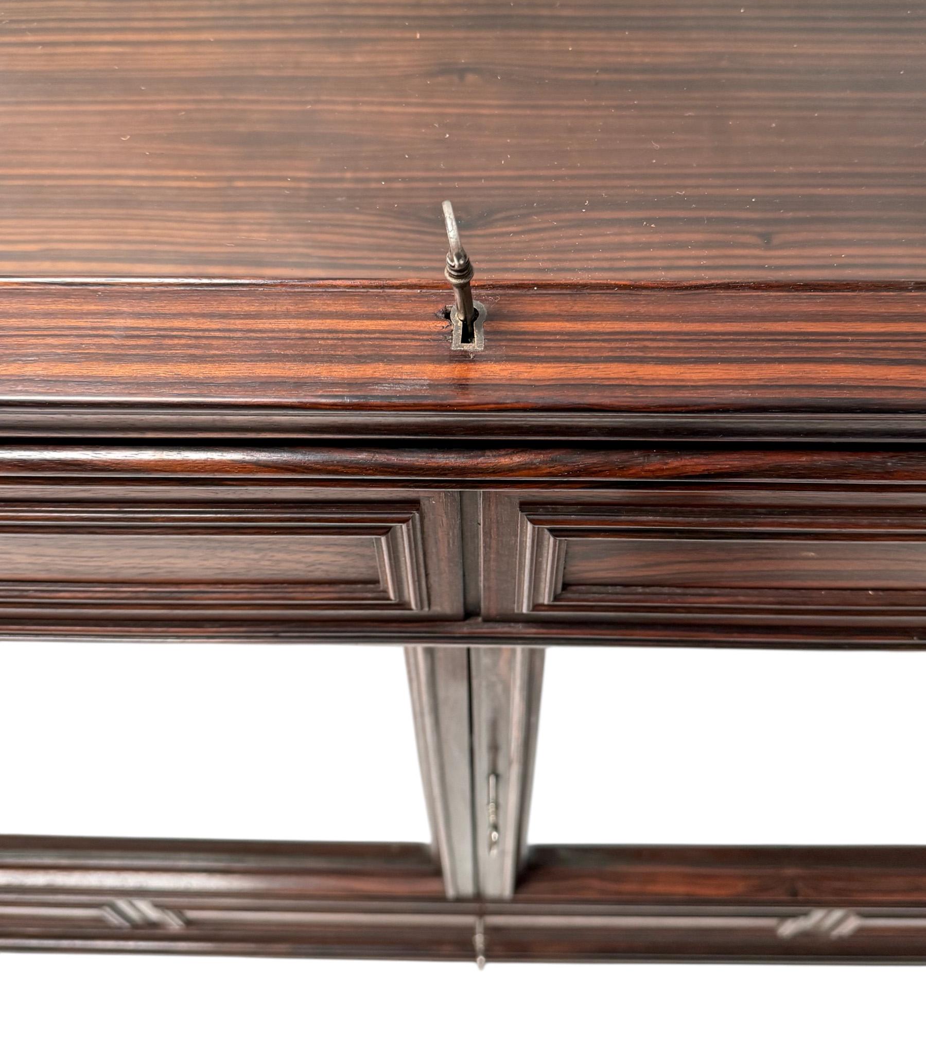 Vitrina o vetrina Art Deco della Scuola di Amsterdam di Napoleon Le Grand in vendita 4